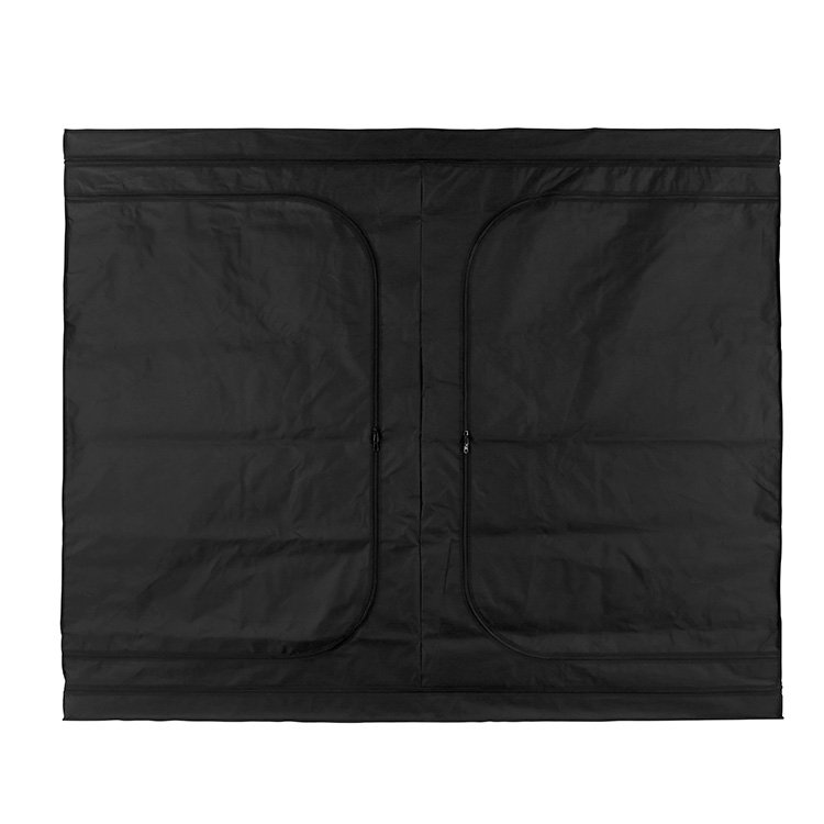 240x120x200 mylar hydroponic greenhouse indoor plant growing box with observation window and floor tray