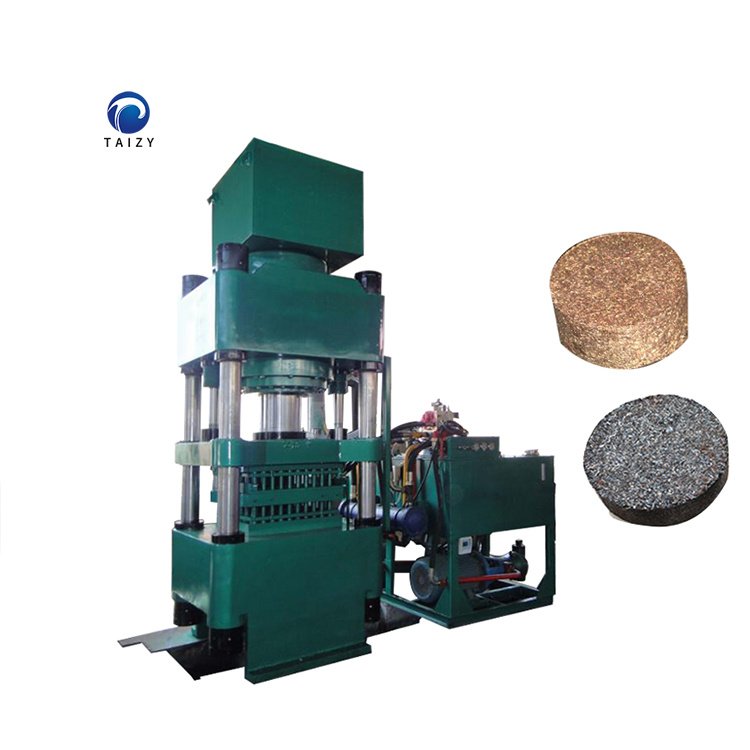 Scrap Metal Chip Briquette Making Iron Powder Briquetting Machine