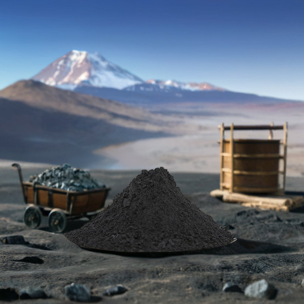 iron-oxide Fe3O4 magnetite used for energy uses