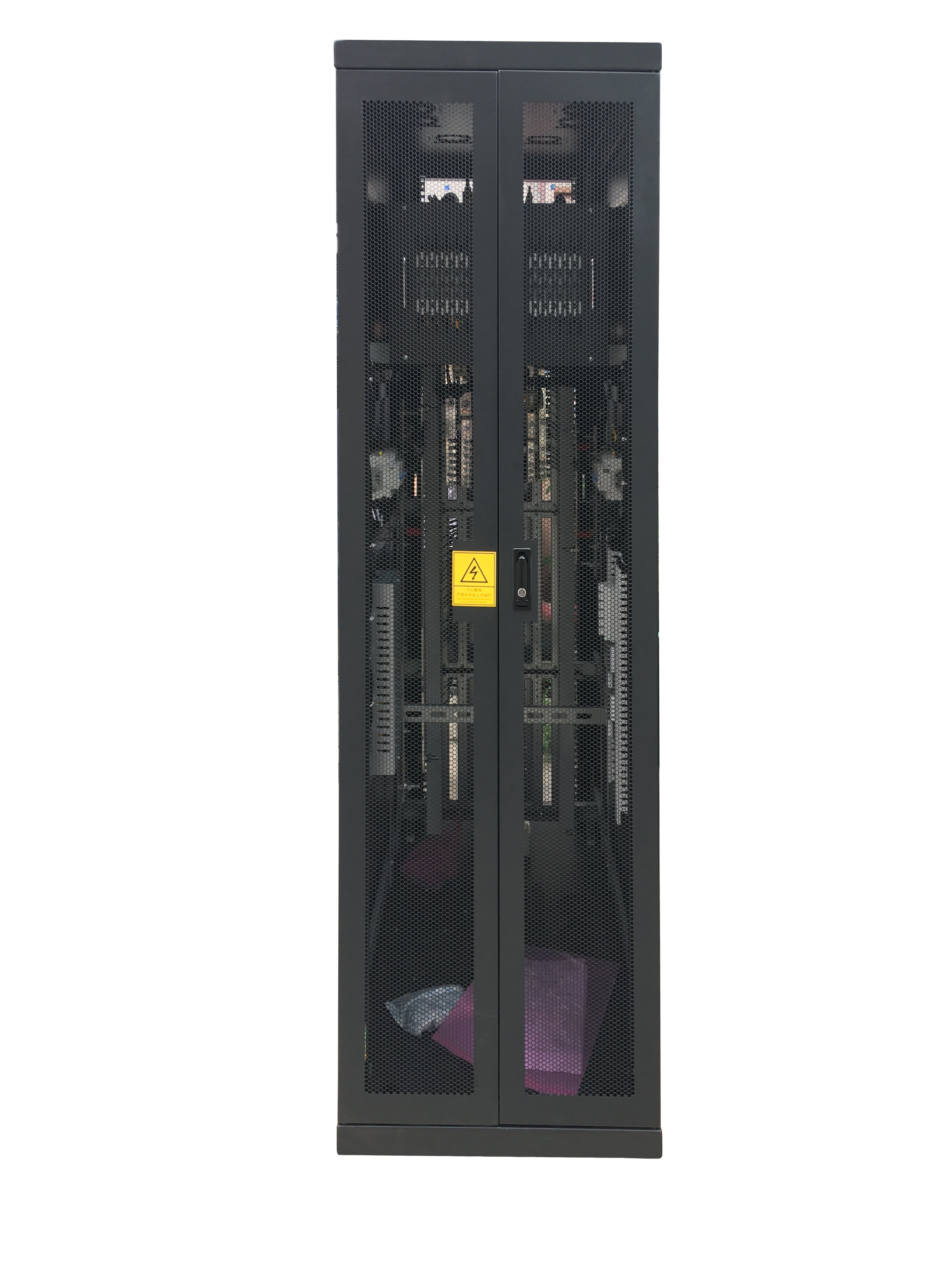 assemble 9u Data Center Rack cabinet Glass Door Cold rolled steel Server Rack Cable Network Cabinet 19' Rails with Fans
