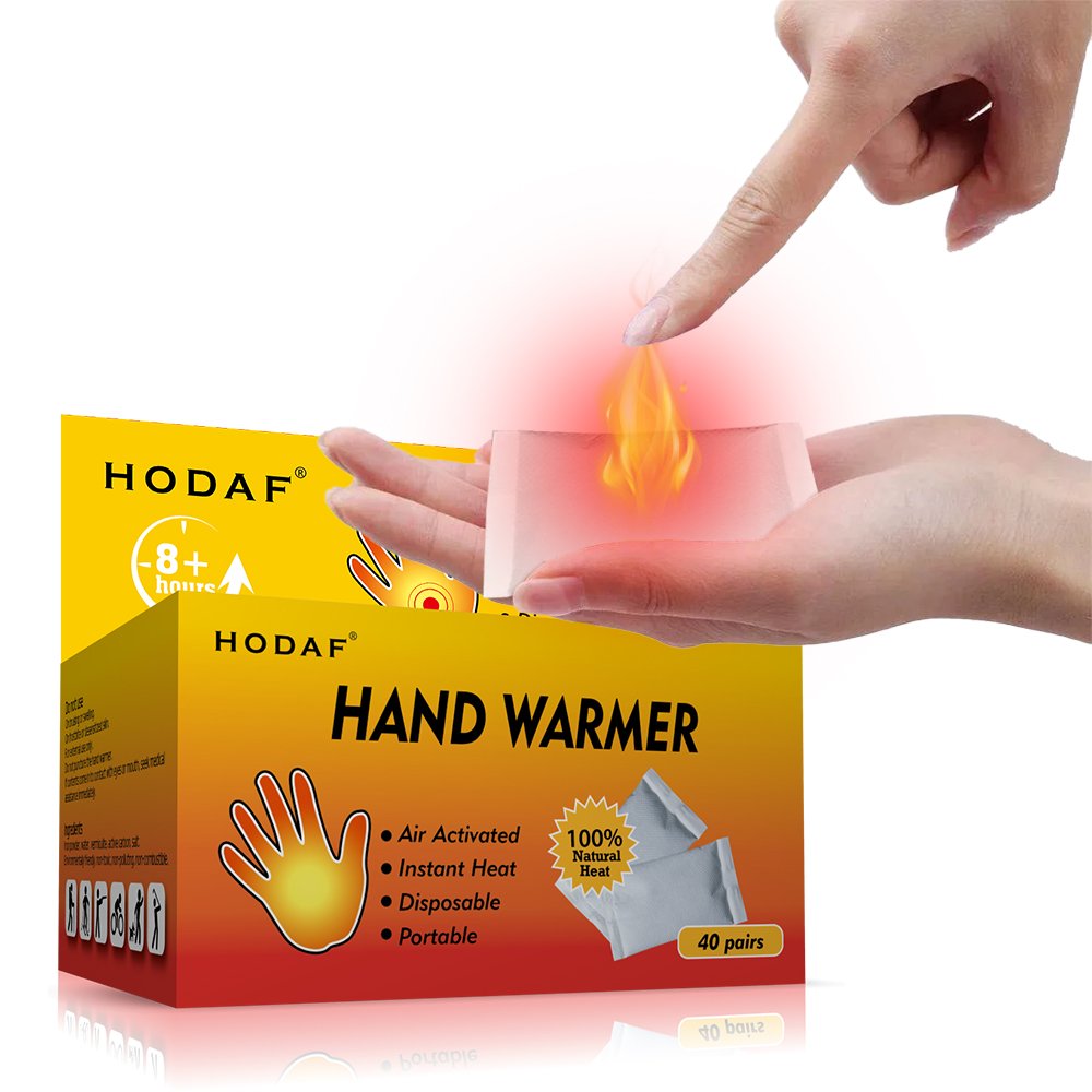 Winter Gift Reusable Pocket Instant Warm Pad Hot Pack Heat Pack Iron Powder Self-Heated Hand Warmer