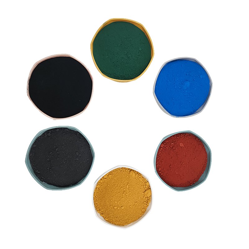Factory Supply Good Quality Iron Oxide Red/Black/Green/Yellow/Blue Powder Pigment