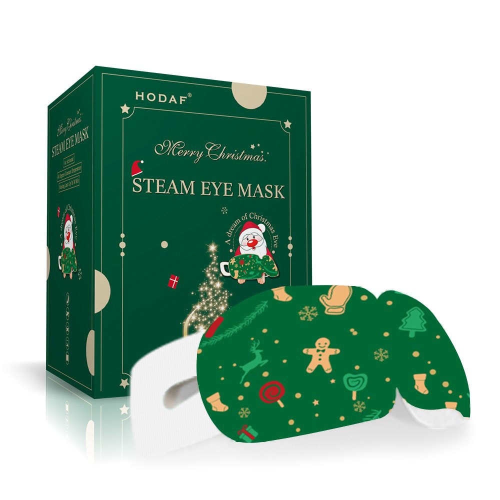 OEM Disposable Self Heating Steam Eye Mask Warmth Patch with Iron powder SPA Steam Eye Mask