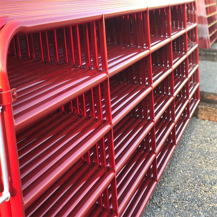 Galvanized /Powder Coated Heavy Duty Horse Cattle Steel Panels/Round Pen Panels