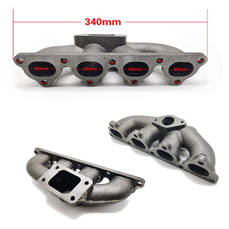 Car Parts Intake Manifold for Honda EG EK EF D15 D16 T3/T4 cast iron car Auto Engine Exhaust Turbocharger Manifold Casting Iron