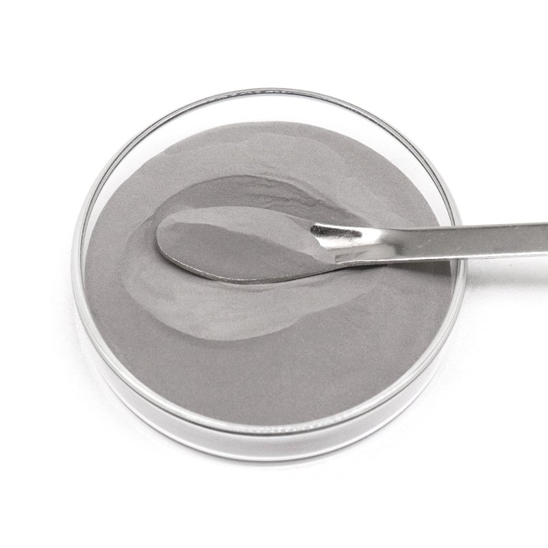 Fe20Cr iron-chromium alloy powder and stainless steel alloy powder can be used for laser cladding