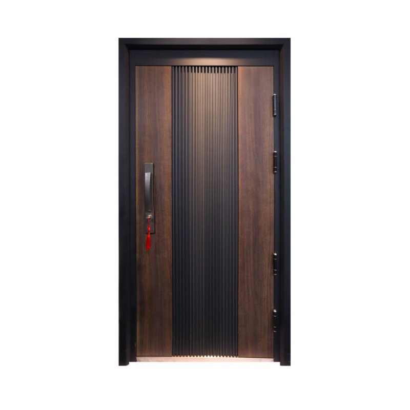 2024 Factory High Quality Modern Simple Main Door Designs Decorative Wrought Iron Door