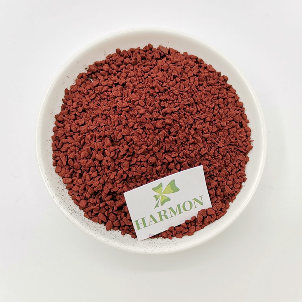 High Quality Dark Red Granular Iron Chelate Eddha 100% Water Soluble For Crop
