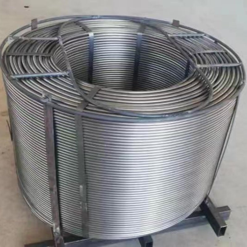 Silicon calcium coated core wire Silicon 60% calcium 30% recovery high and low sulfur powder core weight 150g/ m