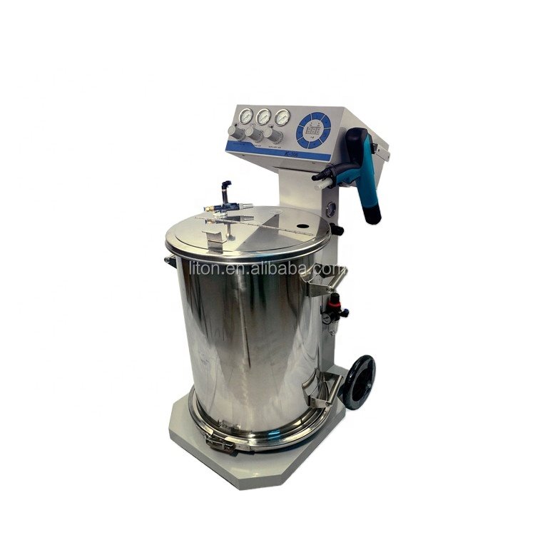 Litone best powder coating machine electrostatic K306 with CE certification / powder coating price/mdf powder coating machine