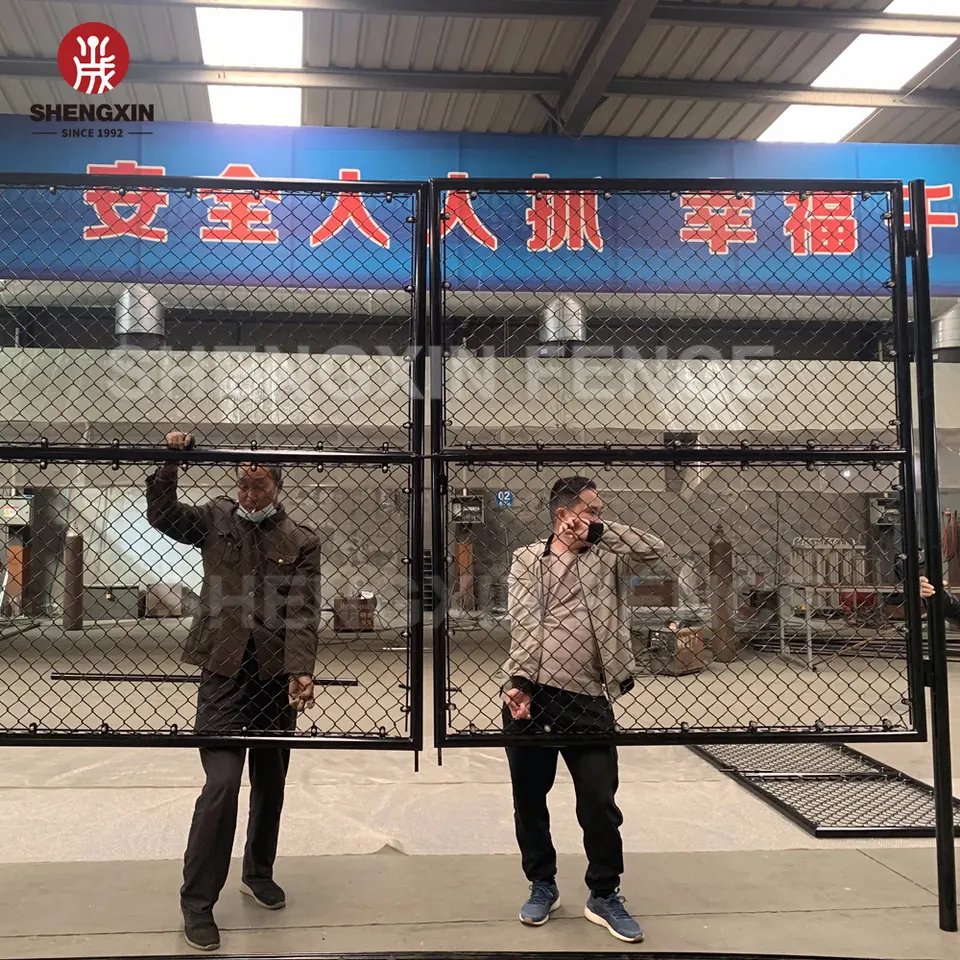Sustainable Wholesale Industry Used Hot Dipped Galvanized Iron Wire Mesh Chain Link Fence For Baseball Fields