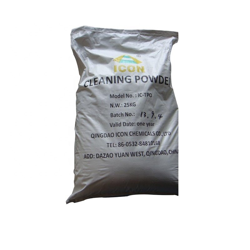 China IC-TPO Dip degreaser powder for ferrous metal surface cleaning before powder coating