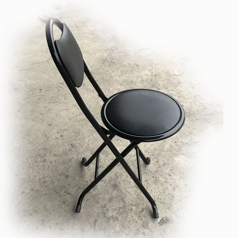 Muslim prayer ramadam isiam chruch full steel vinyl padded portable fabric seat Folding Chair