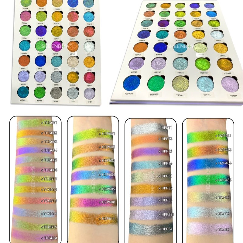 Sheenbow Car Grade Epoxy Resin Dye Lip Gloss Optical Color Shift Chameleon Pigment Powder