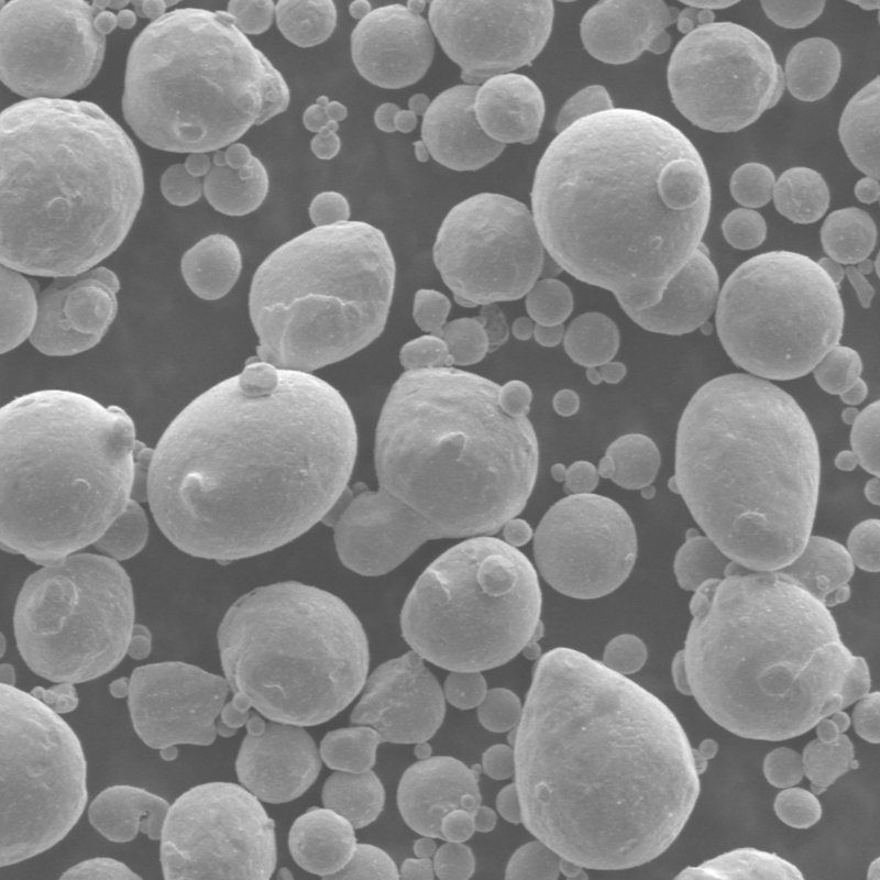 Iron-based alloy powders and stainless steel metal powders can be used for laser cladding