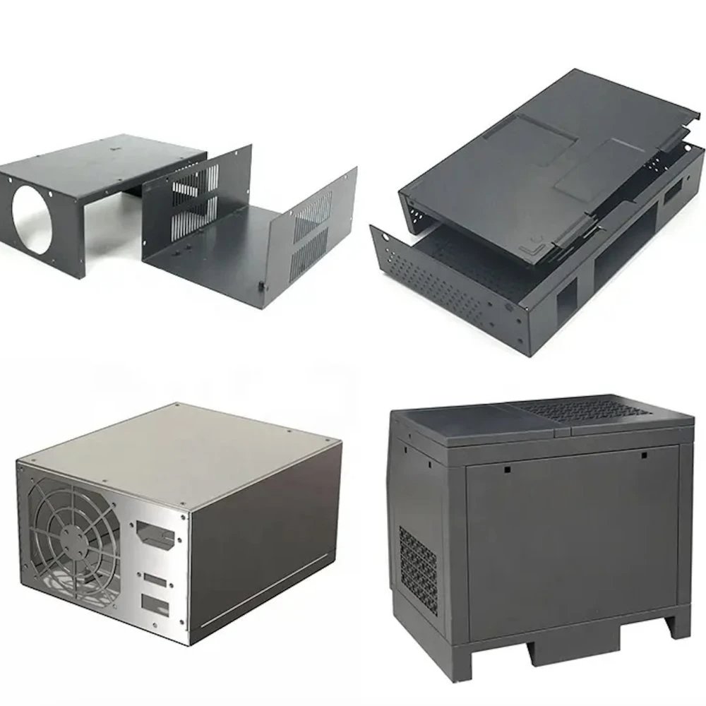 OEM sheet metal box customized fabrication works Metal processing aluminum enclosure box