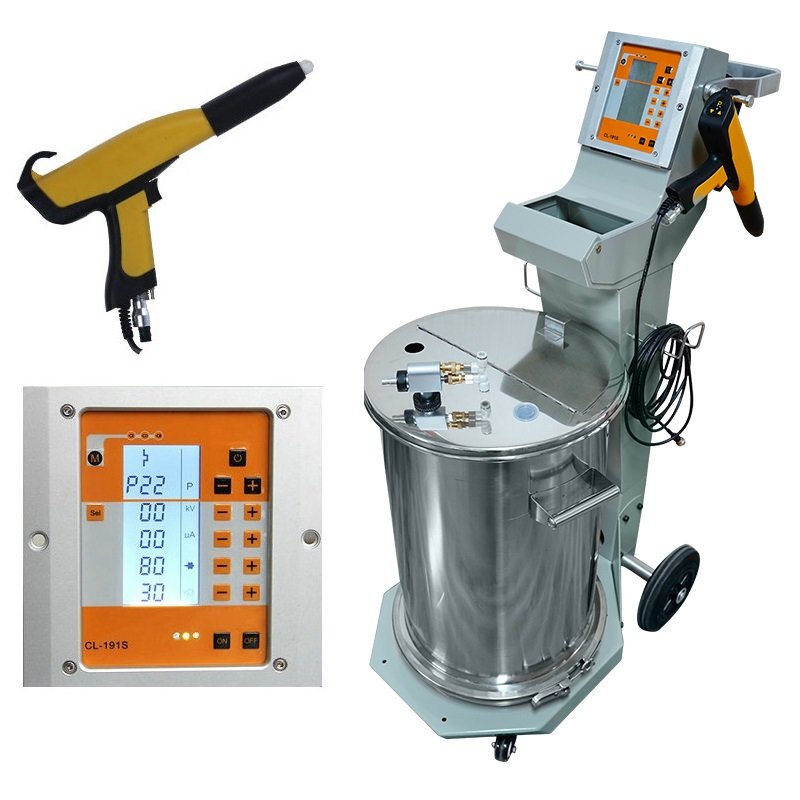 High Production Industrial Powder Coating Equipment System