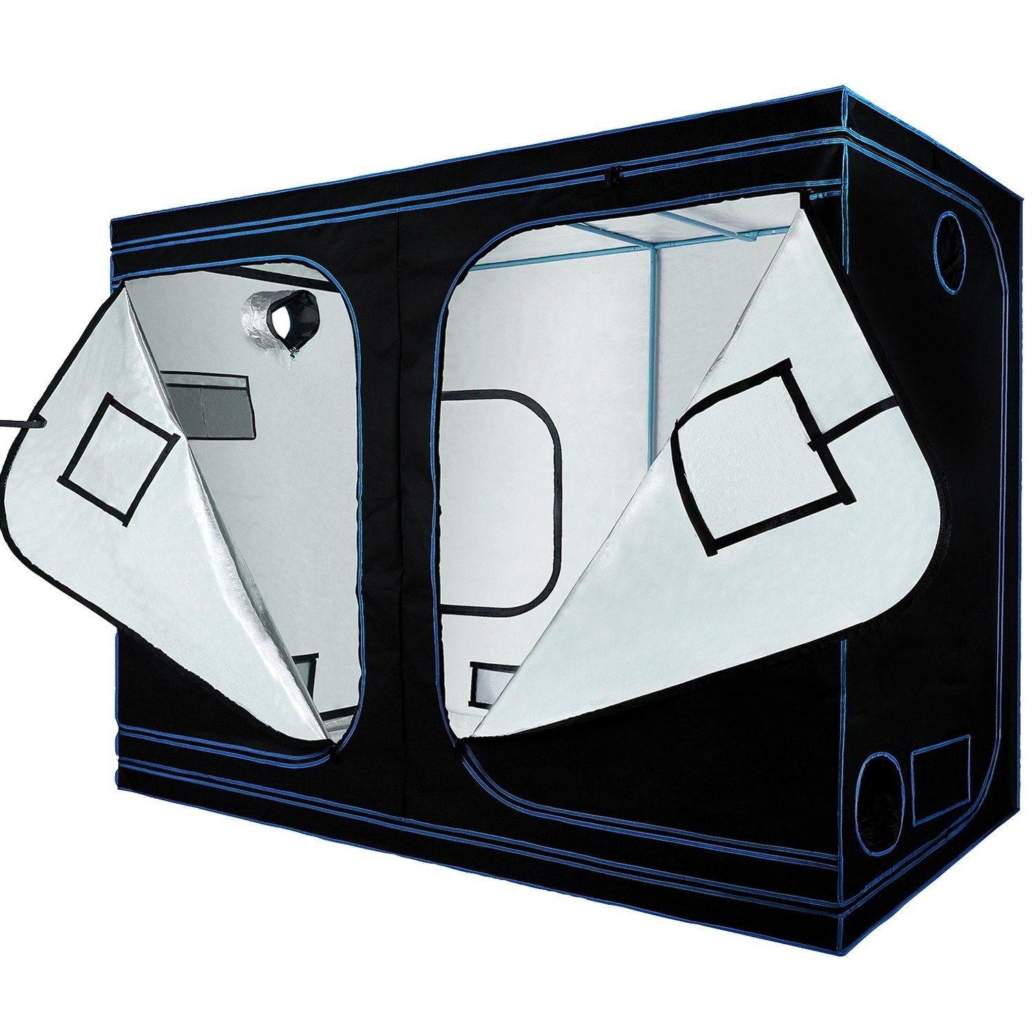 240*120*200cm blue dege grow tent 600d Commercial Hydroponic Grow Tent Mushroom Grow Room