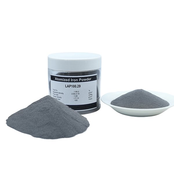 Dark grey Atomized Iron Powder used in pharmaceutical chemical Used in stainless steel