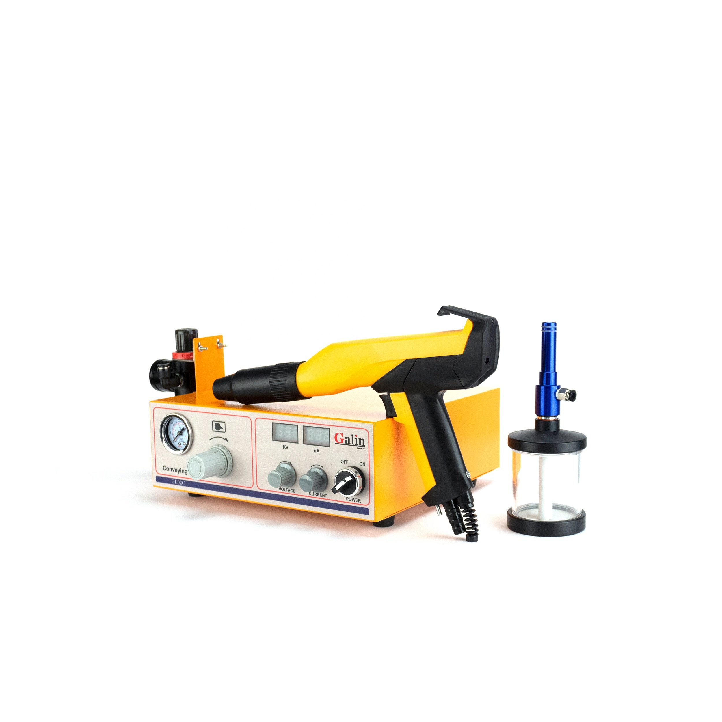 Hot selling!!! Galin Small Lab / Test Electrostatic Powder Coating machine GalinL-02C