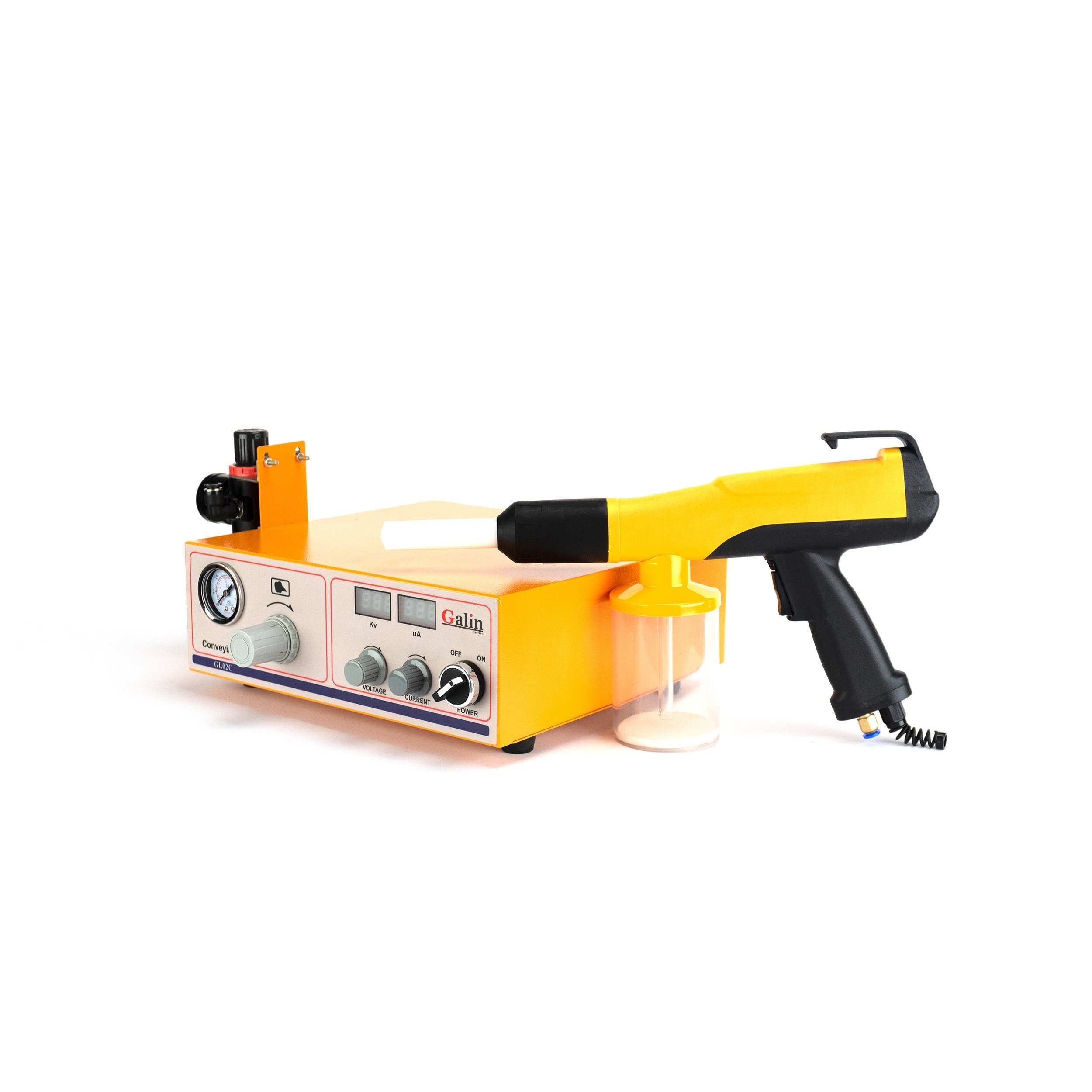 Hot selling!!! Galin Small Lab / Test Electrostatic Powder Coating machine GalinL-02C