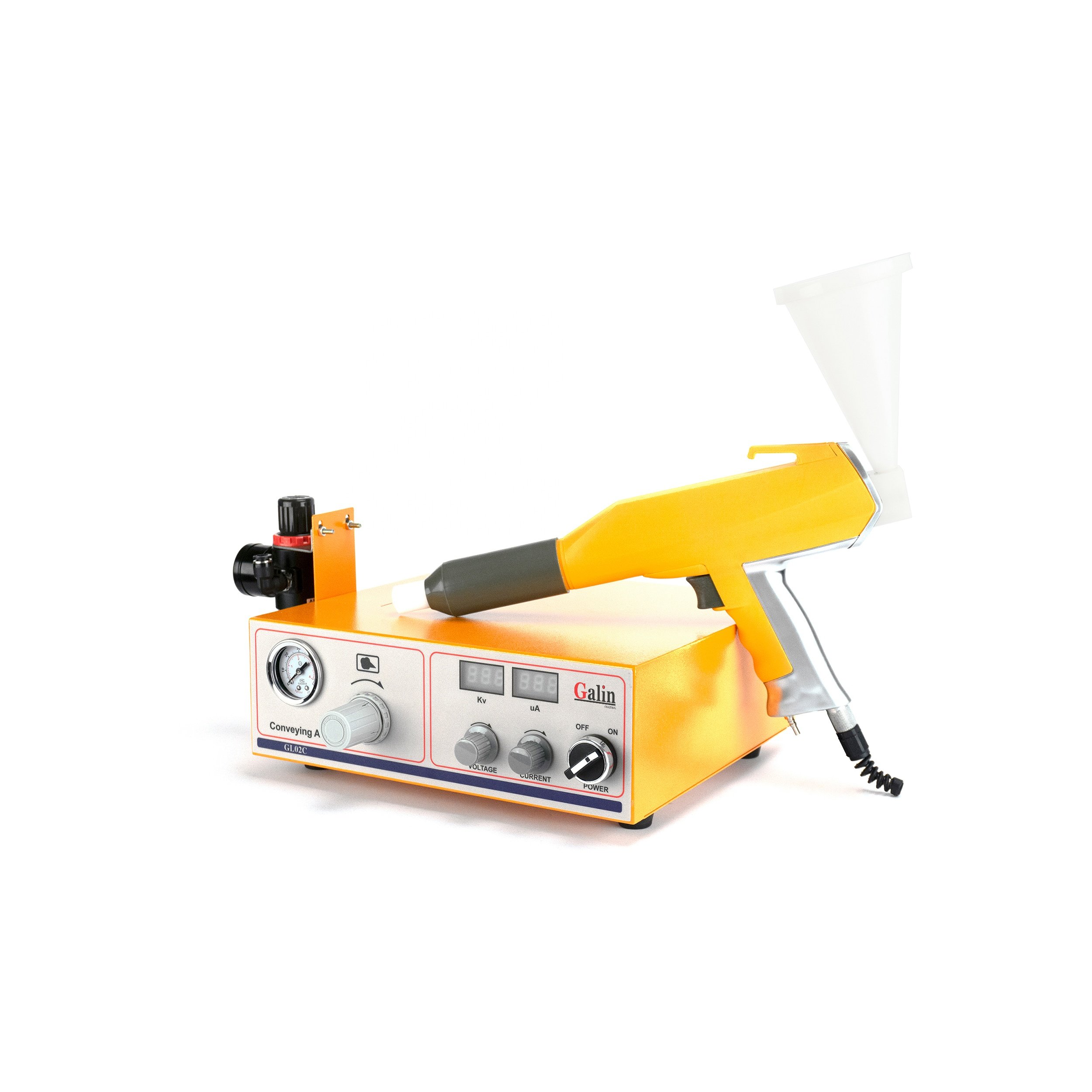 Hot selling!!! Galin Small Lab / Test Electrostatic Powder Coating machine GalinL-02C