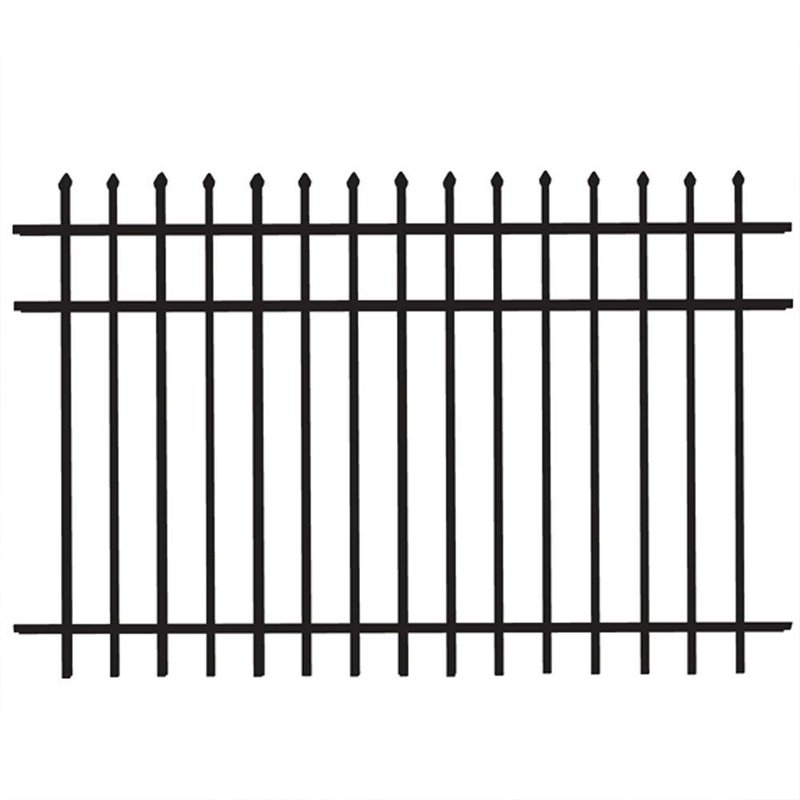 green steel fence steel fence ornamental steel fence