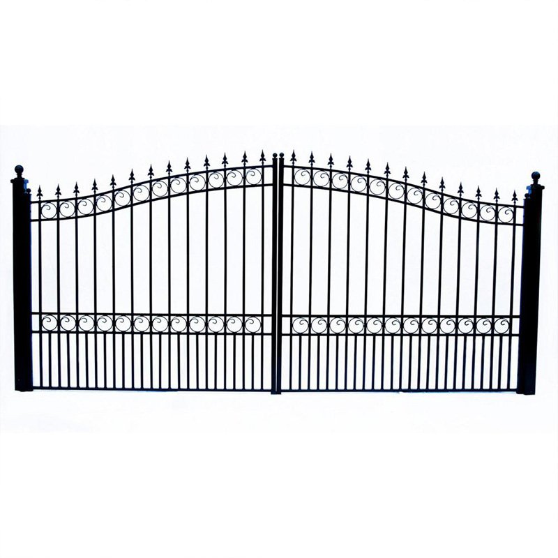 green steel fence steel fence ornamental steel fence