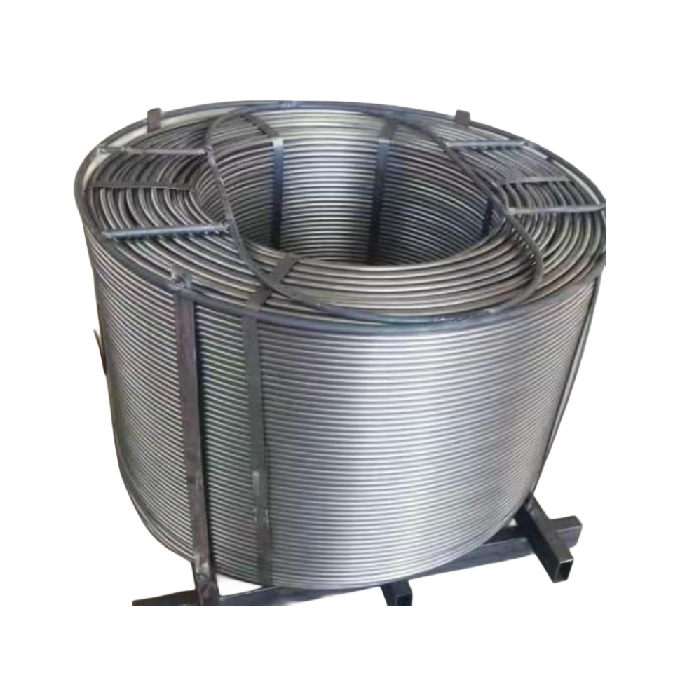 Silicon calcium coated core wire Silicon 55% calcium 28% wire diameter 13mm powder core 150g meters