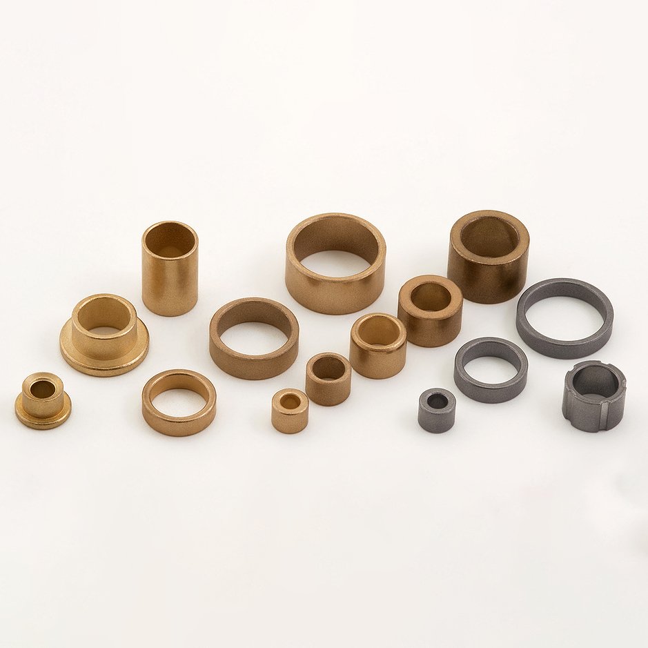 Powder Metallurgy Machinery Parts Sintering Iron Copper Ball Bushing Oilless Brass Flange Gunmetal Bush Cast with Bearing Alloy