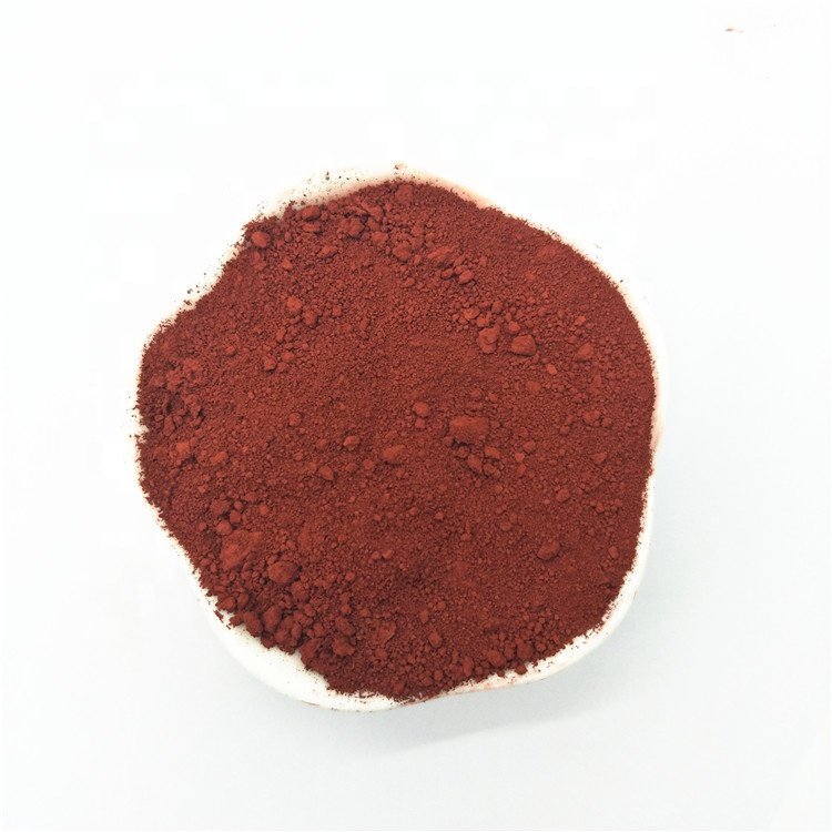 Paint Color Pigment Powder Iron Oxide Red 130 Pigment Fe2O3 Chemical Formula Price Per Ton Pigment Red For PVC Plastic