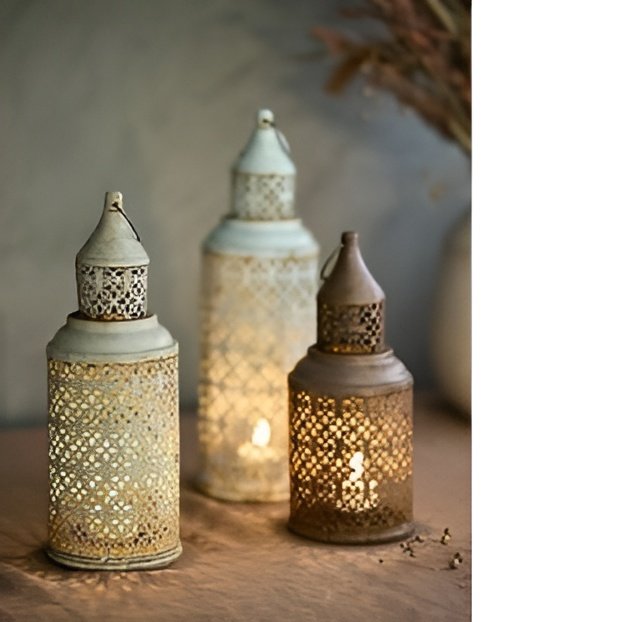Made India Moroccan Lantern Wedding Party Decoration Iron Glass Gold Candle Wholesale Ramadan Lantern Indian Manufacturer 2024