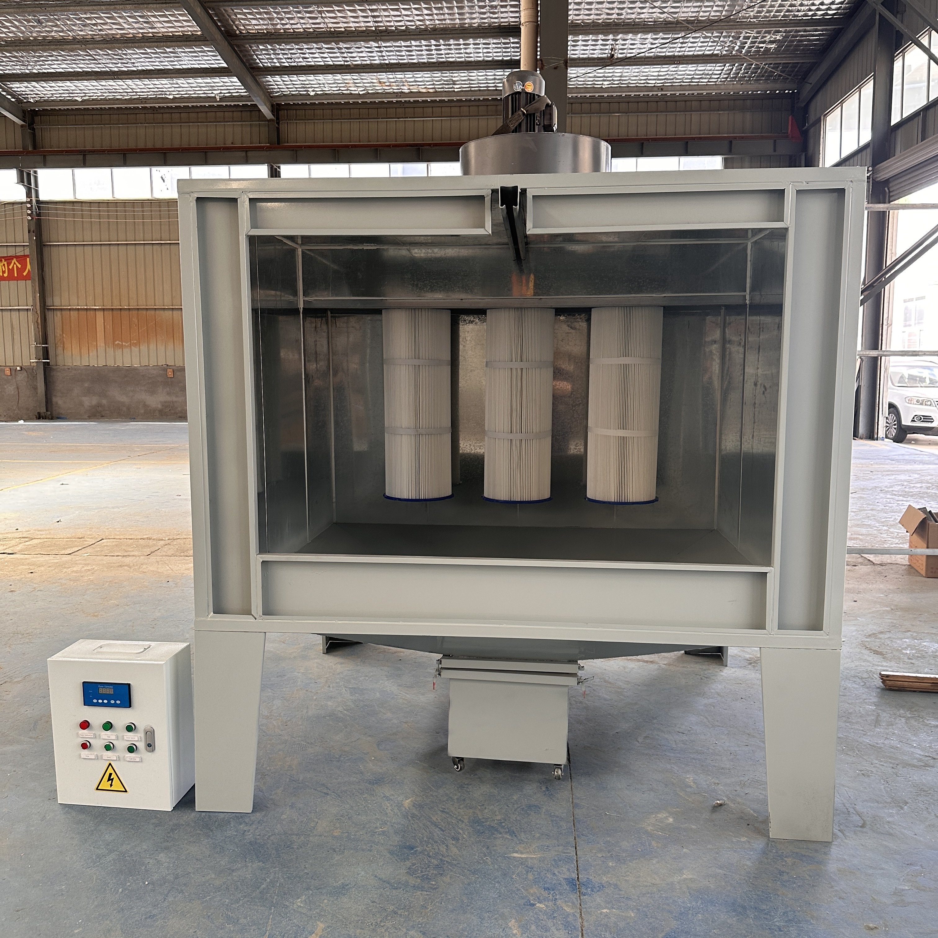 Powder Coating Production Line with Curing Oven and Spray Paint Booth
