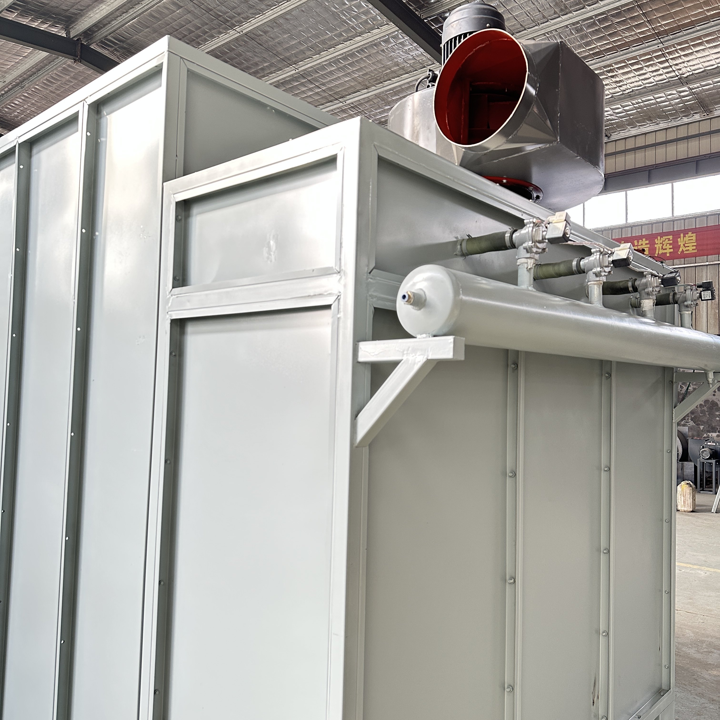 Powder Coating Production Line with Curing Oven and Spray Paint Booth