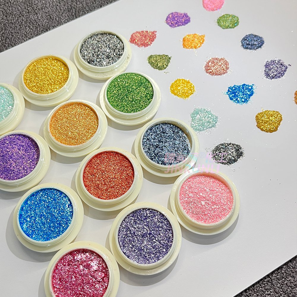 Diamond Effect Cosmetic Glitter Powder Pigment for DIY Nail Art and Makeup