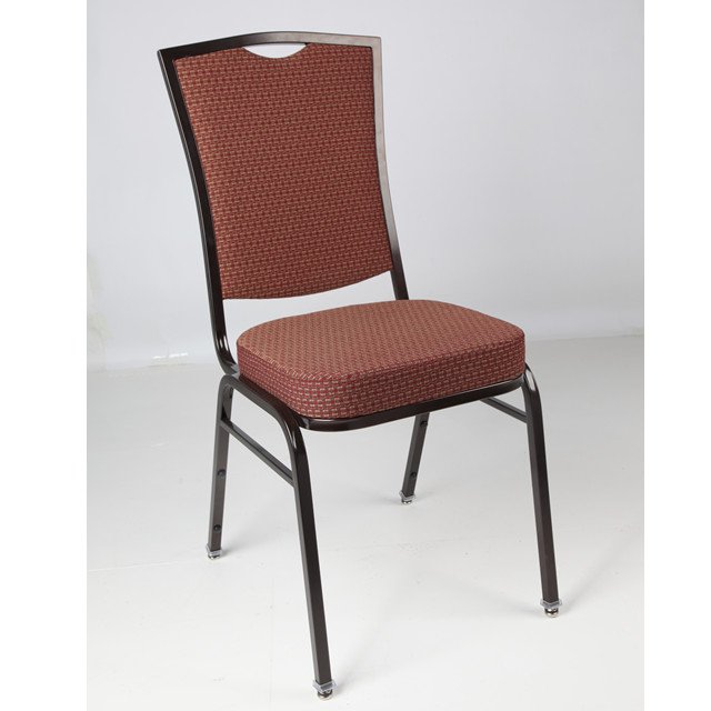 hotel wedding stackable gold stainless steel banquet hall chairs