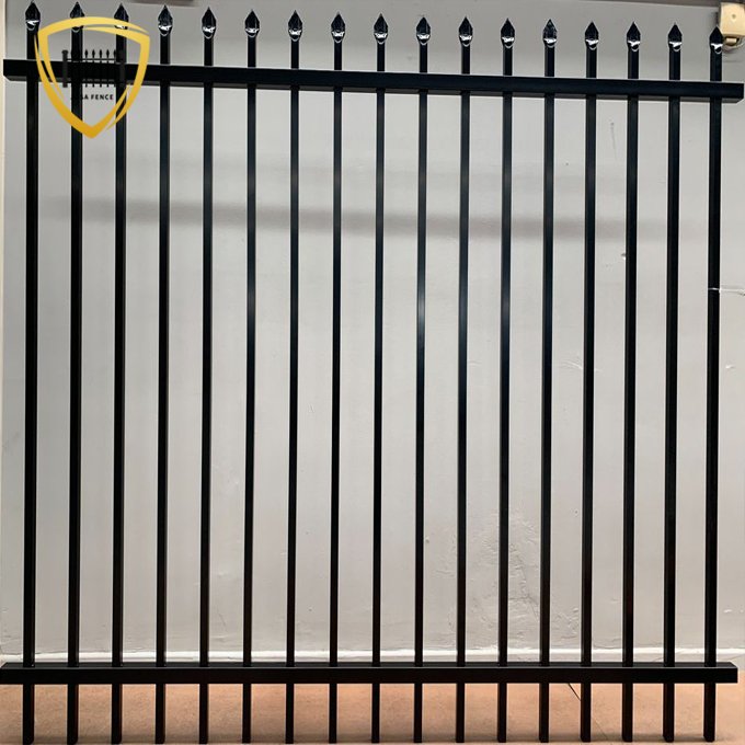 direct factory hot sale heavy duty hot dip galvanized powder coated ornamental fencing wrought iron