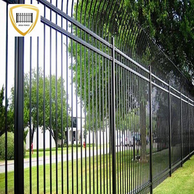 direct factory hot sale heavy duty hot dip galvanized powder coated ornamental fencing wrought iron
