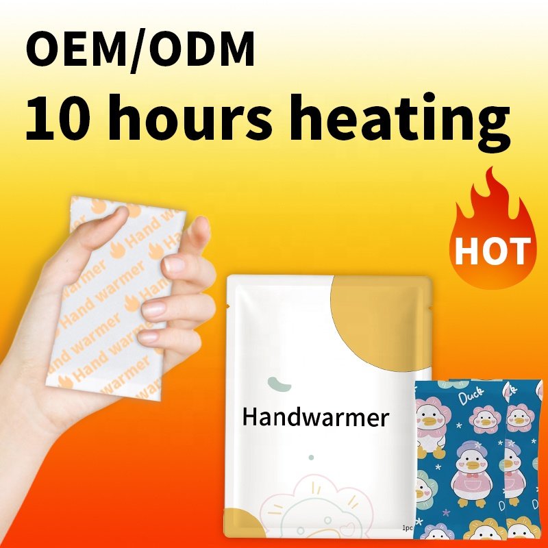 Dailily Custom Iron Powder White Hand Warmers Heat Factory Hot Patch Heating Warm Pad for Warming Hand in Winter