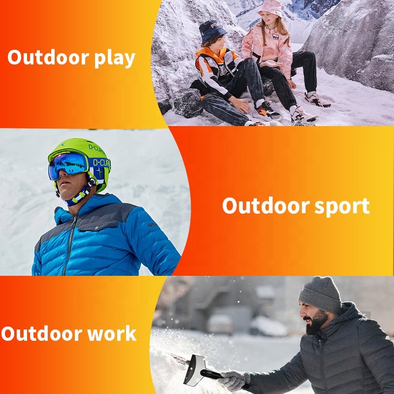 Dailily Custom Iron Powder White Hand Warmers Heat Factory Hot Patch Heating Warm Pad for Warming Hand in Winter