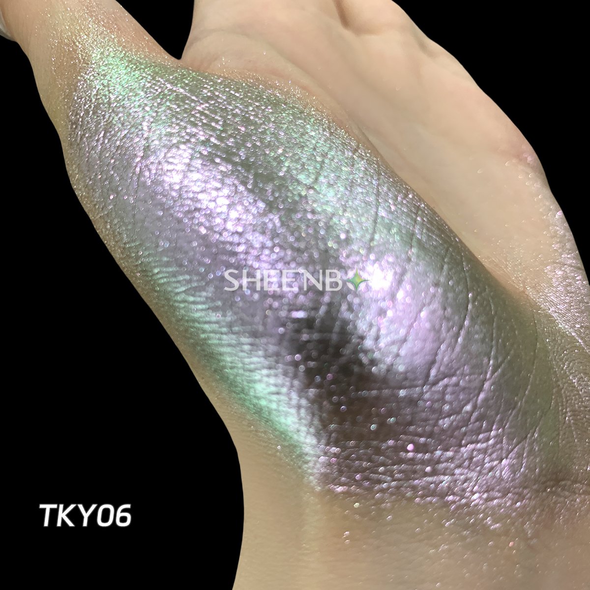 Sheenbow Face Eyes Makeup Highlighter Pigment Powder