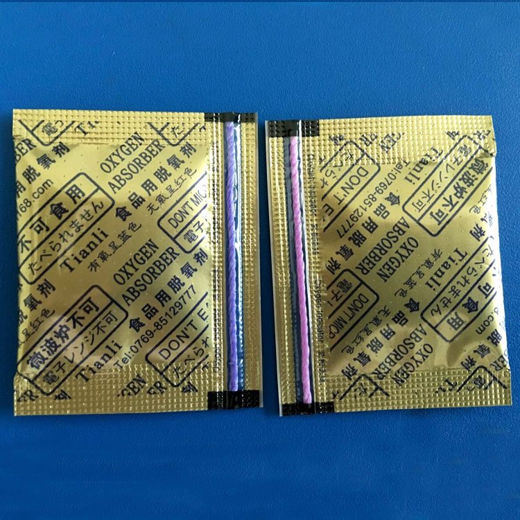 oxygen absorber indicator Includes pink O2 indicator line High Quality Iron Powder 30CC Oxygen Absorber indicator