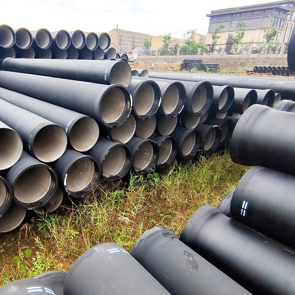 High performance en545 en598 PN16 PN25 150mm 200mm 350mm ductile cast iron powder flange pipe