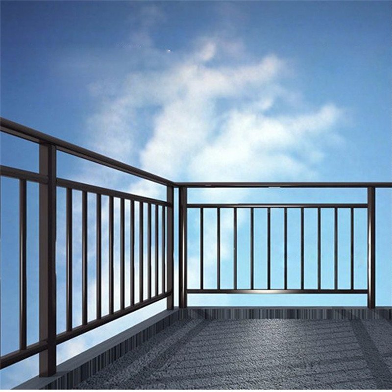 Metal outdoor Steel handrail wrought iron stair railing