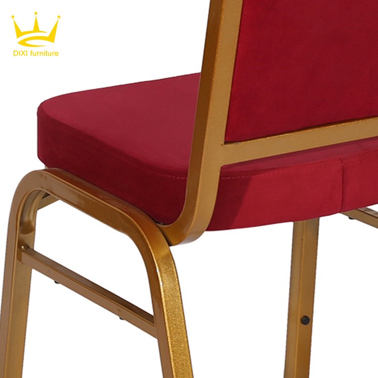 Modern Used Banquet Conference Stackable Interlocking Church Chairs
