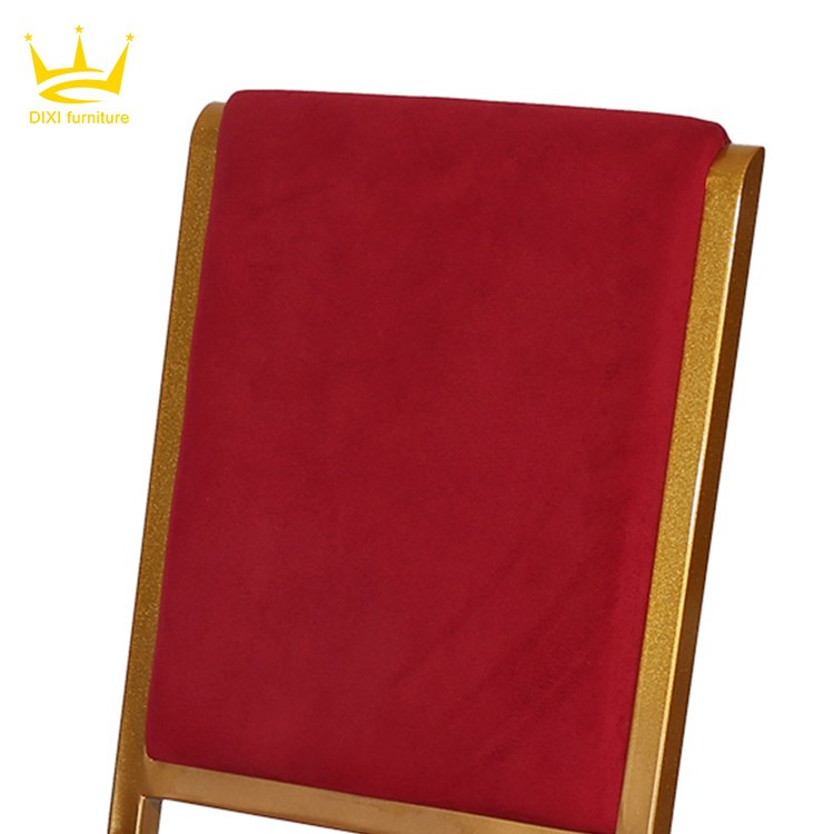 Modern Used Banquet Conference Stackable Interlocking Church Chairs