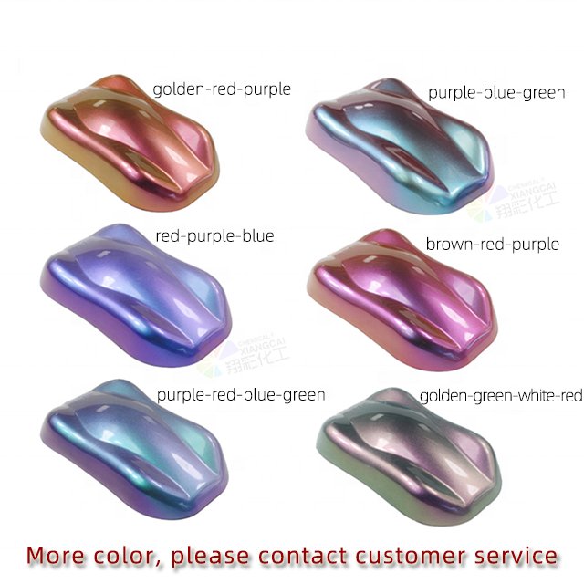 High Quality 10g/bag Cosmetic Chameleon Aurora Pigment Powder Colour Shift Chameleon Pigment for Epoxy Resin