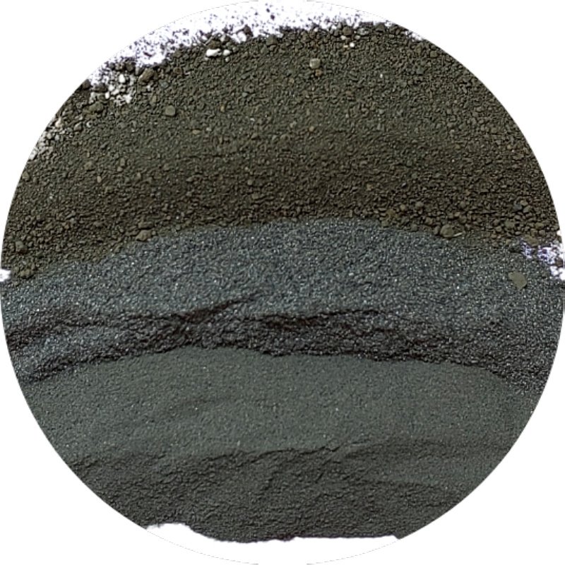 Sand/iron Ore Powder For Sandblasting High Iron Content 60# Iron Black Grit Magnetite Ore Sand