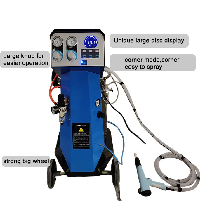 Professional Automatic Electrostatic Powder Coating Machine for Metal & Iron for Powder Coating Furnace Oven