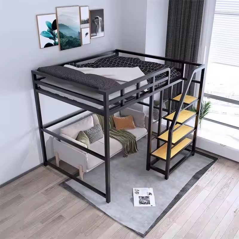 Adult Capsule School Student Dorm Bunk Bed for Hostel Steel Cheap Strong Metal Bedroom Furniture Manufacture Iron Powder Coating